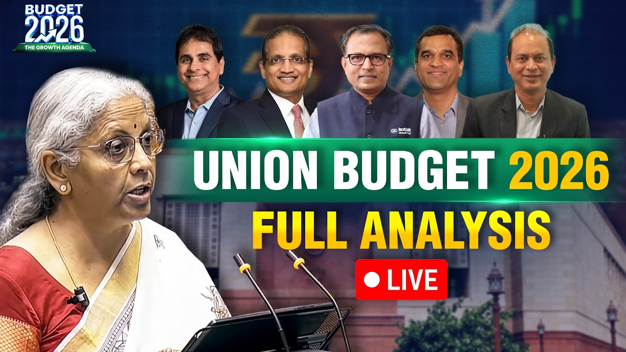 Budget 2026 Live: Top Market Experts Analyse Nirmala Sitharaman's Budget Speech | Union Budget