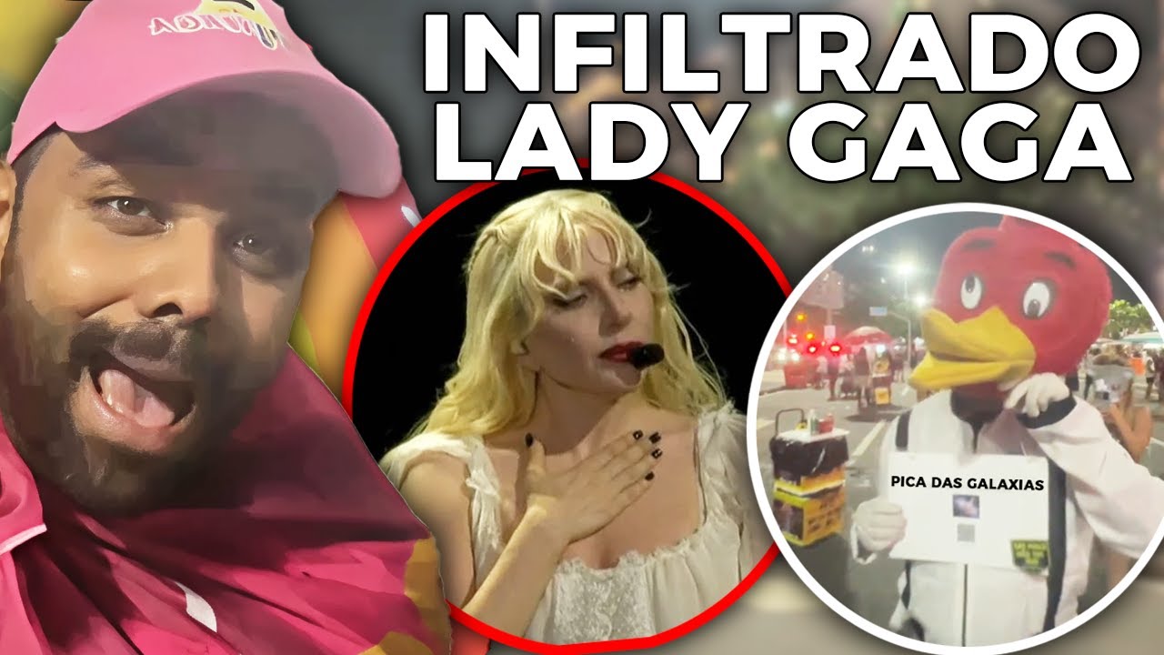 VINICIN SE INFILTRA NO SHOW DA LADY GAGA | Cortes do Lil Vinicinho
