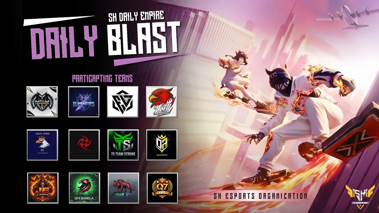 [🔴LIVE] SH DAILY EMPIRE 🔥| DAILY BLAST MATCH | SH E-SPORTS ORG