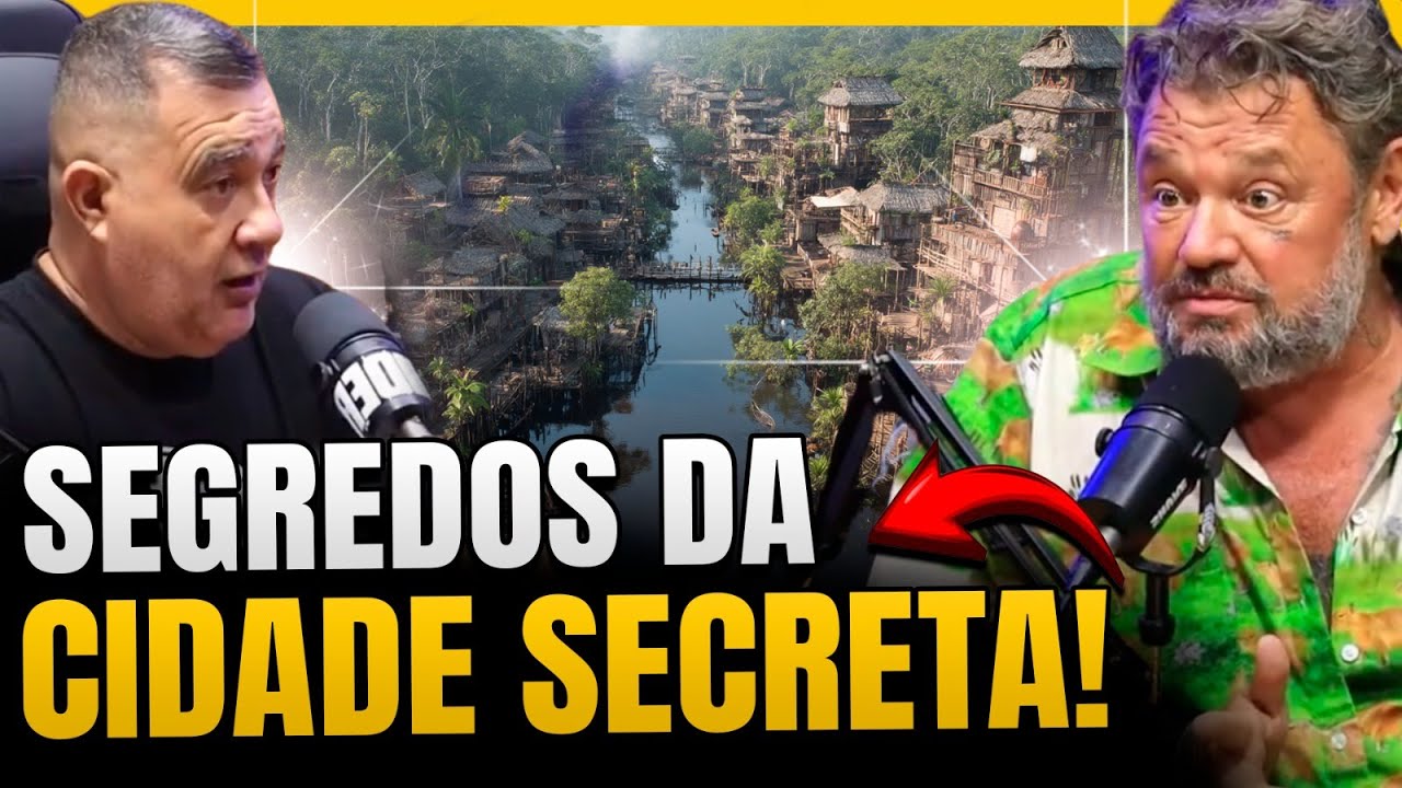 RATANAB&Aacute;, A CIDADE PERDIDA DA AMAZ&Ocirc;NIA - entenda o caso com RICHARD RASMUSSEN