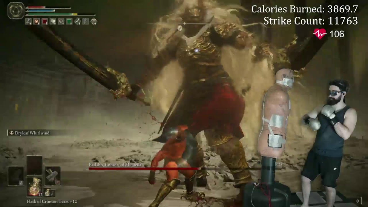 Elden Ring on Punching Dummy Controller!!