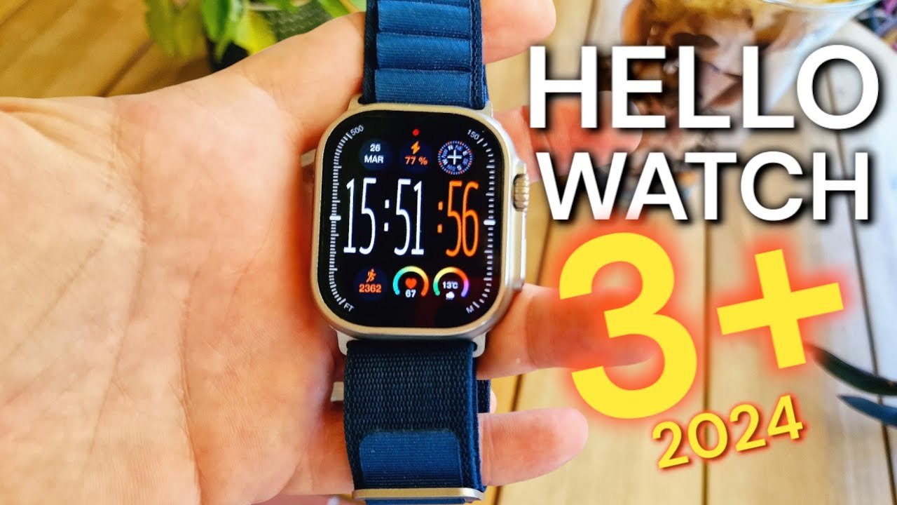 Hello watch 3 PLUS versione 2024 Una FAVOLA 😍