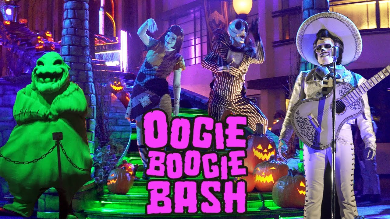 Oogie Boogie Bash 2022 - Rare Disney Characters & Frightfully Fun Parade [4K POV]
