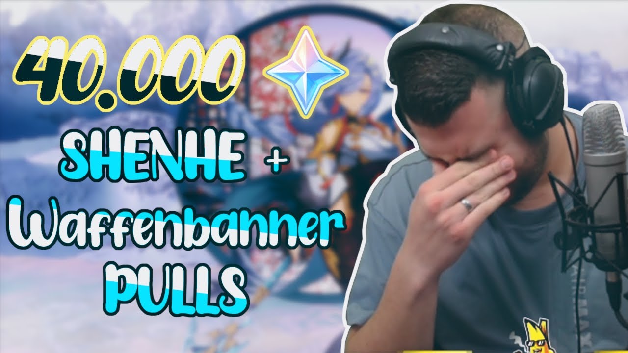 40.000 PRIMOGEMS! Shenhe Pulls MEME Edition! | Genshin Impact 2.4 | deutsch