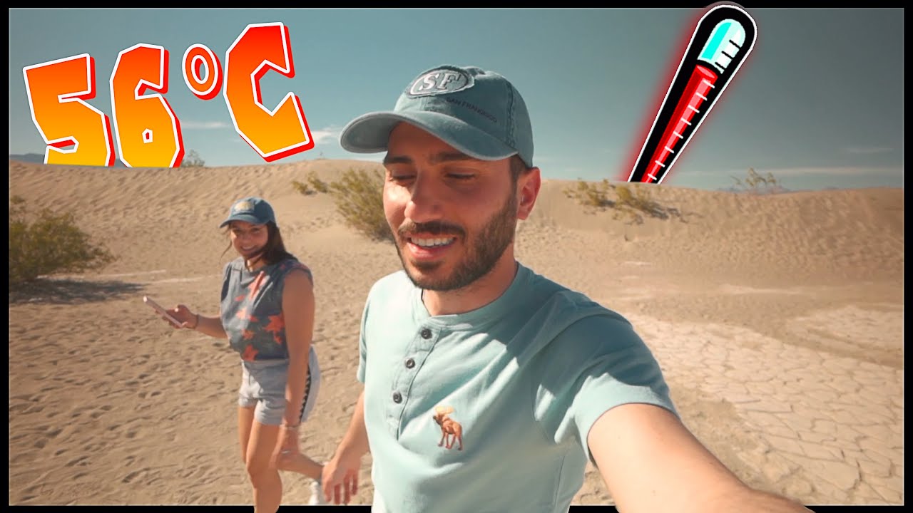 LA DEATH VALLEY. Di corsa nella zona più calda del MONDO| America vlog 6