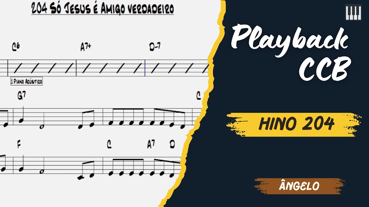 204 Só Jesus é Amigo verdadeiro
