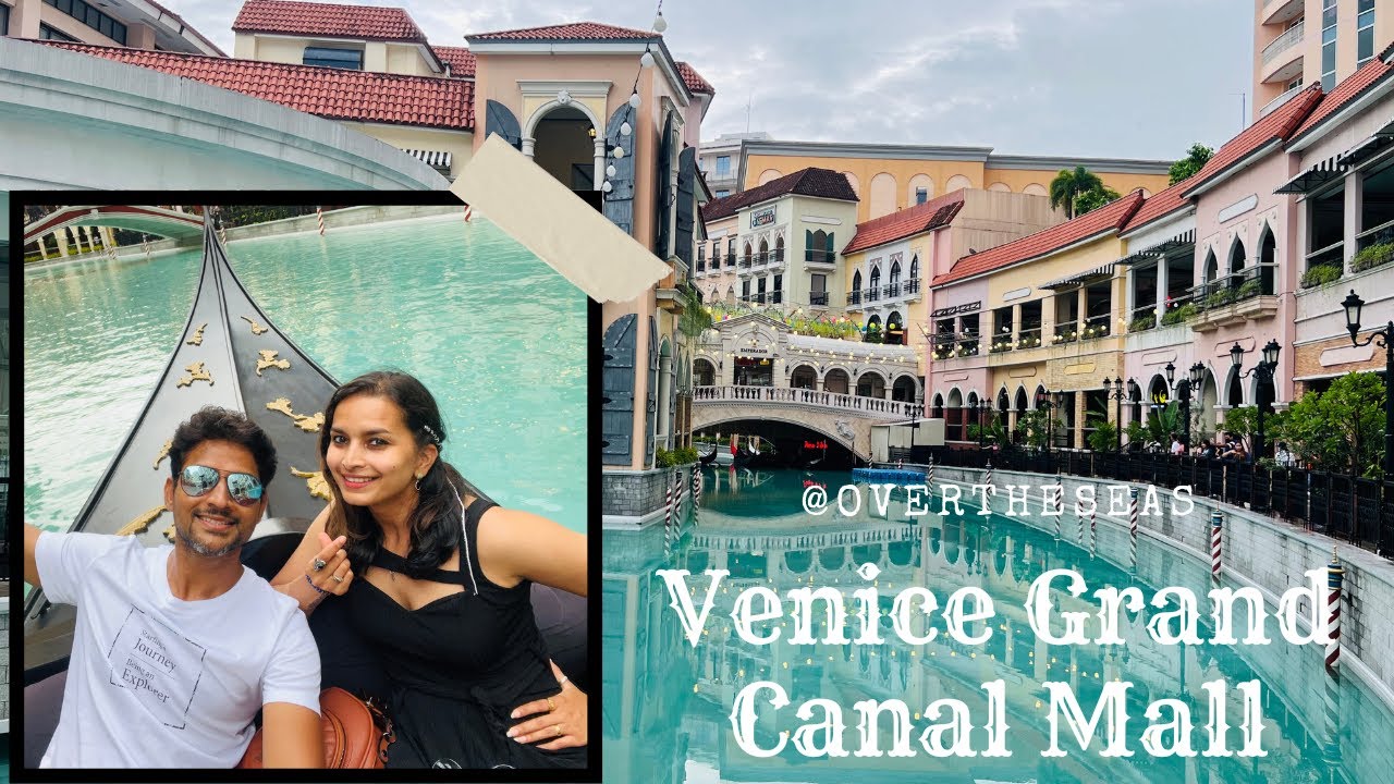 Venice Grand Canal Mall: Top Instagram Photo Location! | 4K Video 2022 | Gondola Ride | SM Mall