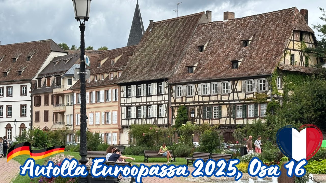 Autolla Euroopassa 2025, Osa 16, Pohjois-Alsace ja kohti Saksaa