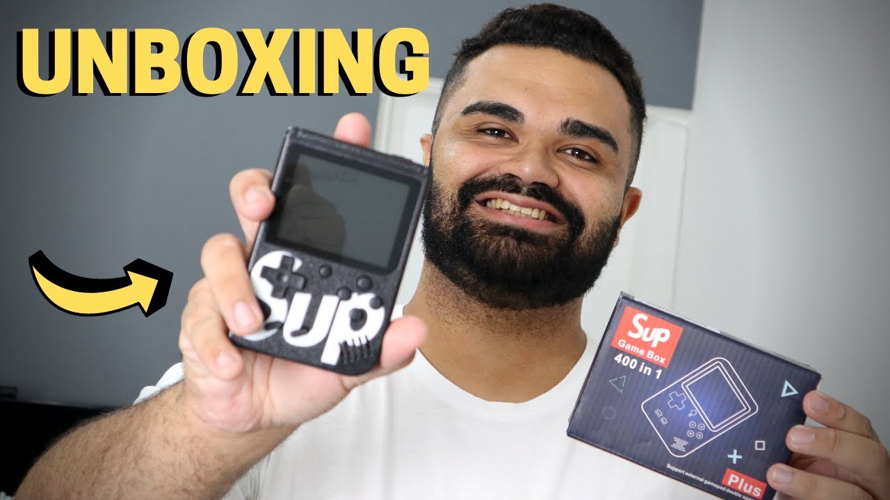 SUP GAME BOX - 400 Jogos em 1 | Vale a pena esse vídeo game portátil ?