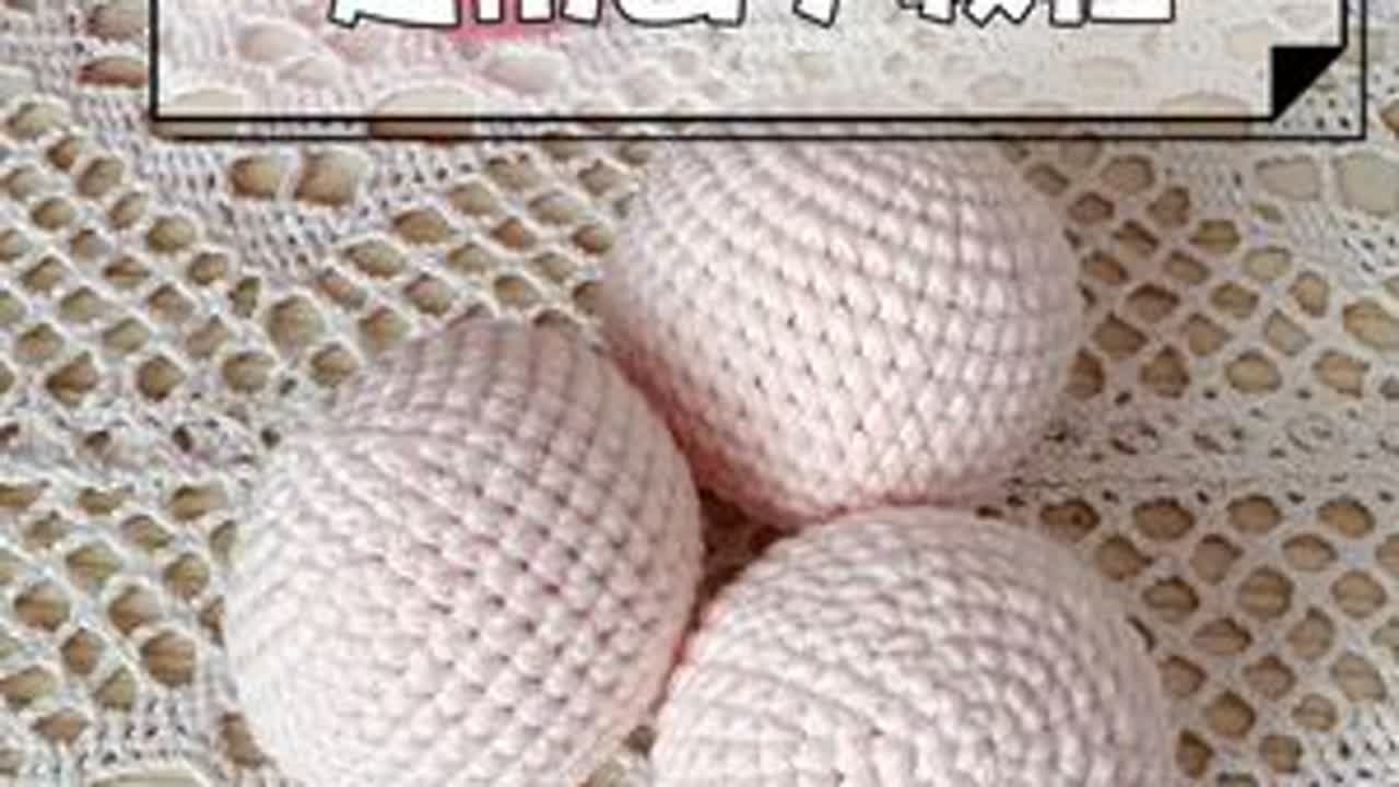通用团子内球详细版新手教程，你再将它变成可爱的团子吧~#毛线钩织 #钩针教程 #手工diy #零基础教学 #爱生活爱编织