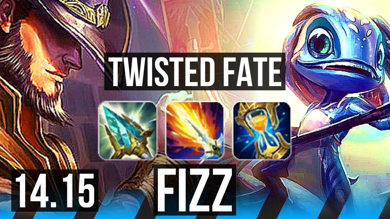 TWISTED FATE vs FIZZ (MID) | 6/1/9, 600+ games, Dominating | VN Master | 14.15