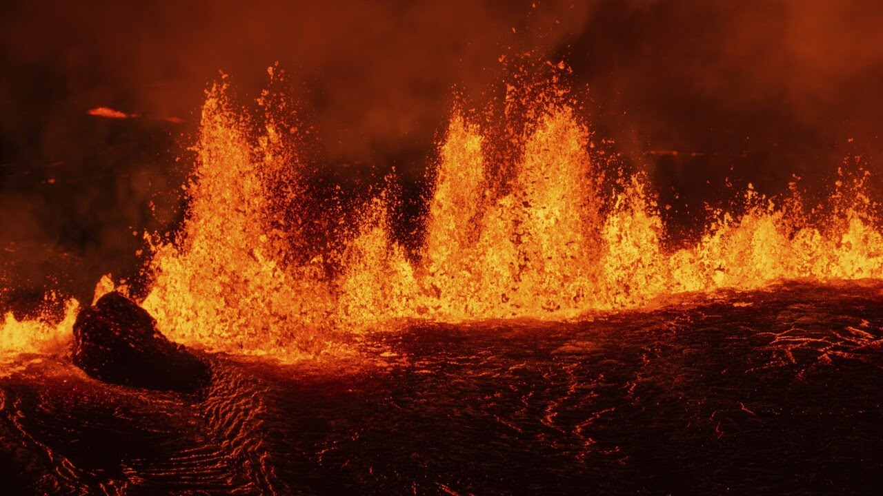 Volcano on Iceland's Reykjanes Peninsula erupts for the seventh time in 12 months
