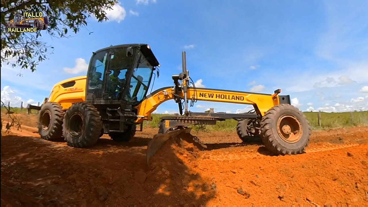 Cascalhamento continua/ Motoniveladora RG 170B evo/Motor Grader