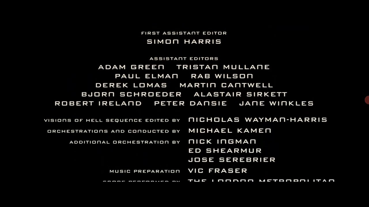 Event Horizon (1997) End Credits