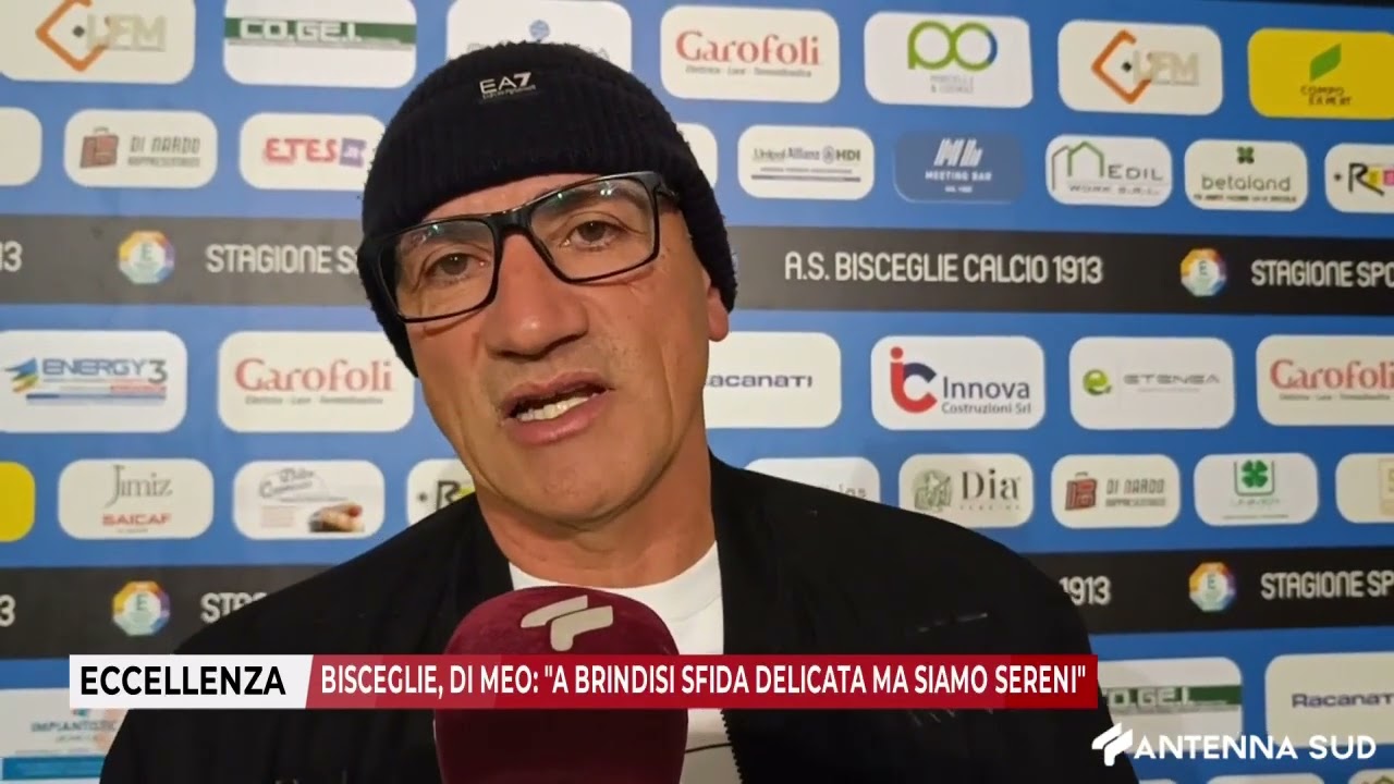 29 GENNAIO 2026 - ECCELLENZA - BISCEGLIE, DI MEO: 