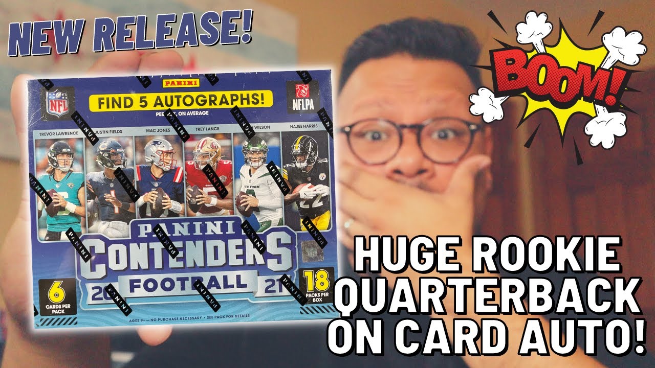 New Release: 2021 Panini Contenders Football Hobby Box! WE GOTTA GIVE IT A BOOOOOOM!! 🔥