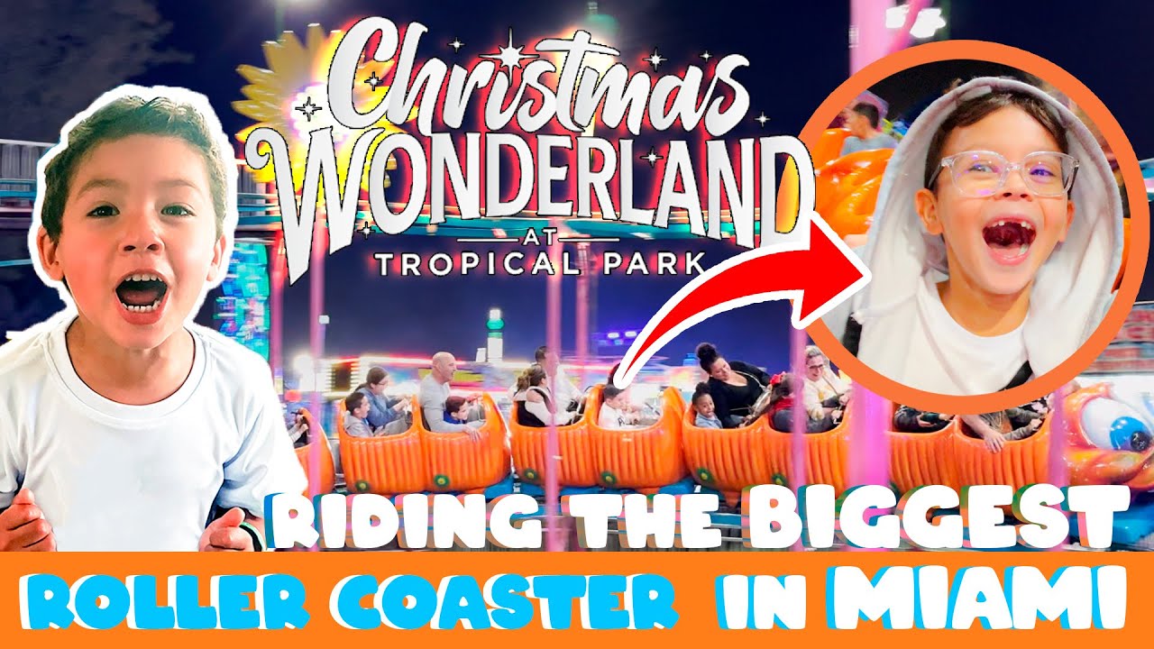 EXPLORE TROPICAL PARK Like Never Before😱😱😱with Ethan & Nathan. Christmas Wonderland at Tropical Park