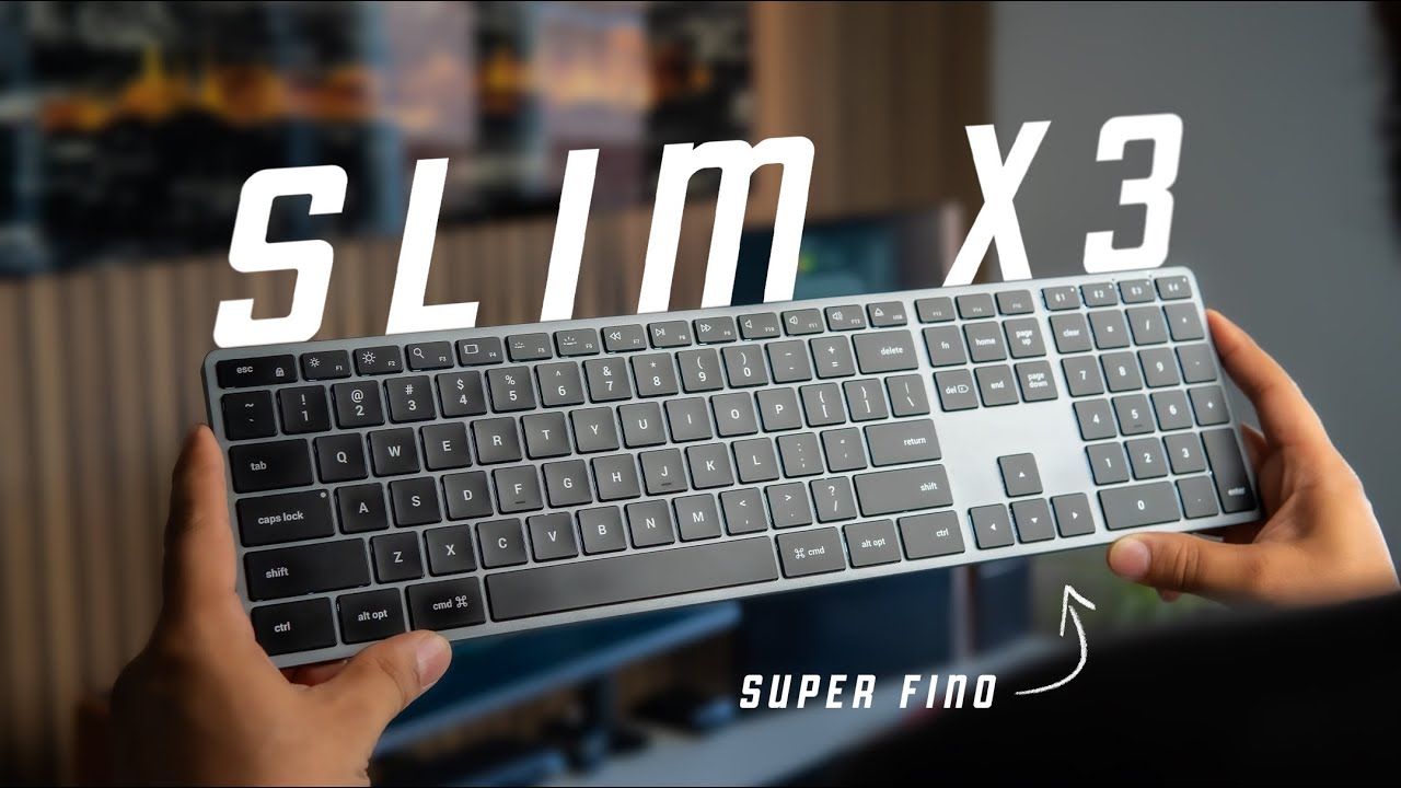Satechi Slim X3: лучшая альтернатива Bluetooth-клавиатуре с подсветкой для Mac.