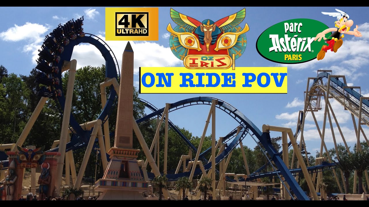 OZIRIS ON RIDE POV in 4K   Parc Asterix