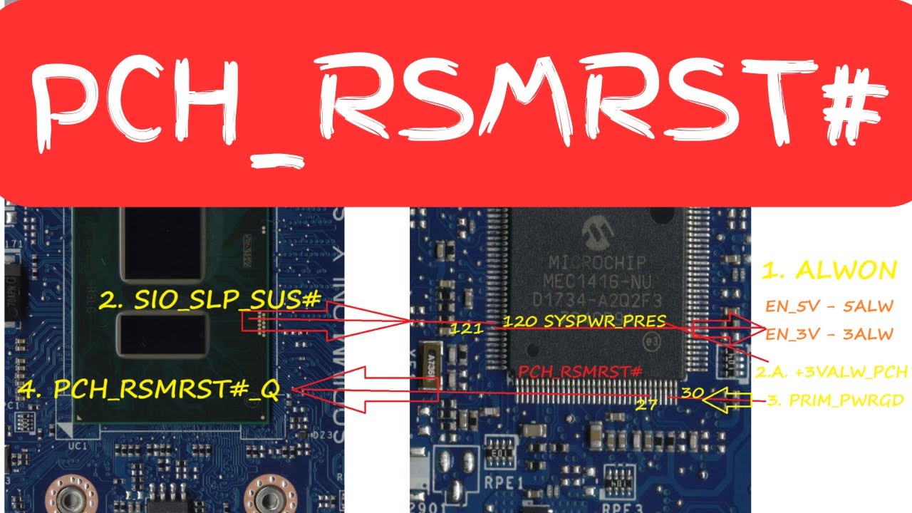 PCH_RSMRST# - 06 | Laptop Motherboard Repair