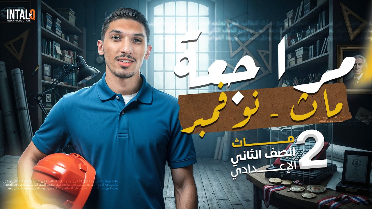 مراجعة ماث تانية إعدادي شهر نوفمبر | Algebra & Geometry | أقوى مراجعة Prep 2 الترم الأول