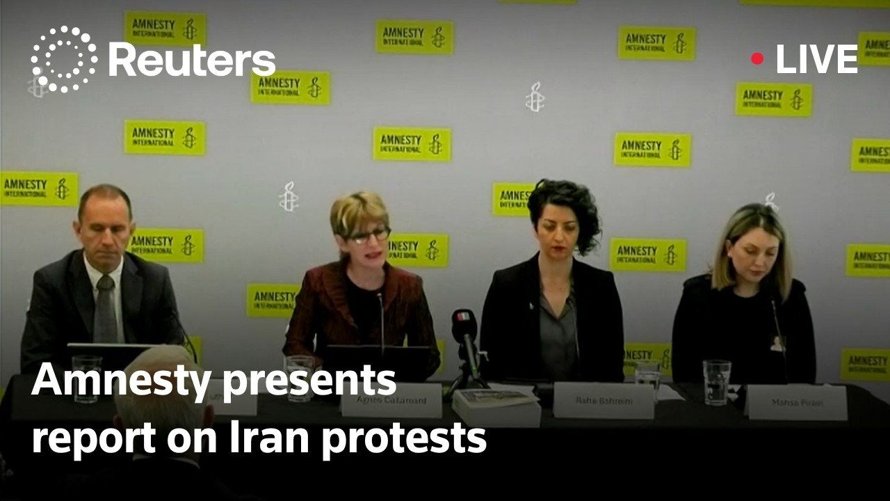ПРЯМОЙ ЭФИР: Amnesty представляет доклад о протестах в Иране