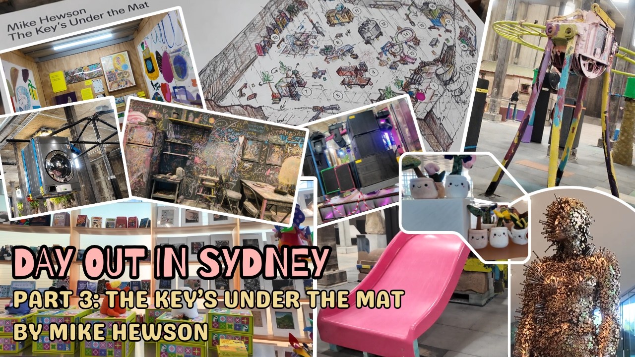 Part 3 | Day out in the city: The Key's Under the Mat by Mike Hewson | December 2025 [Vlog]