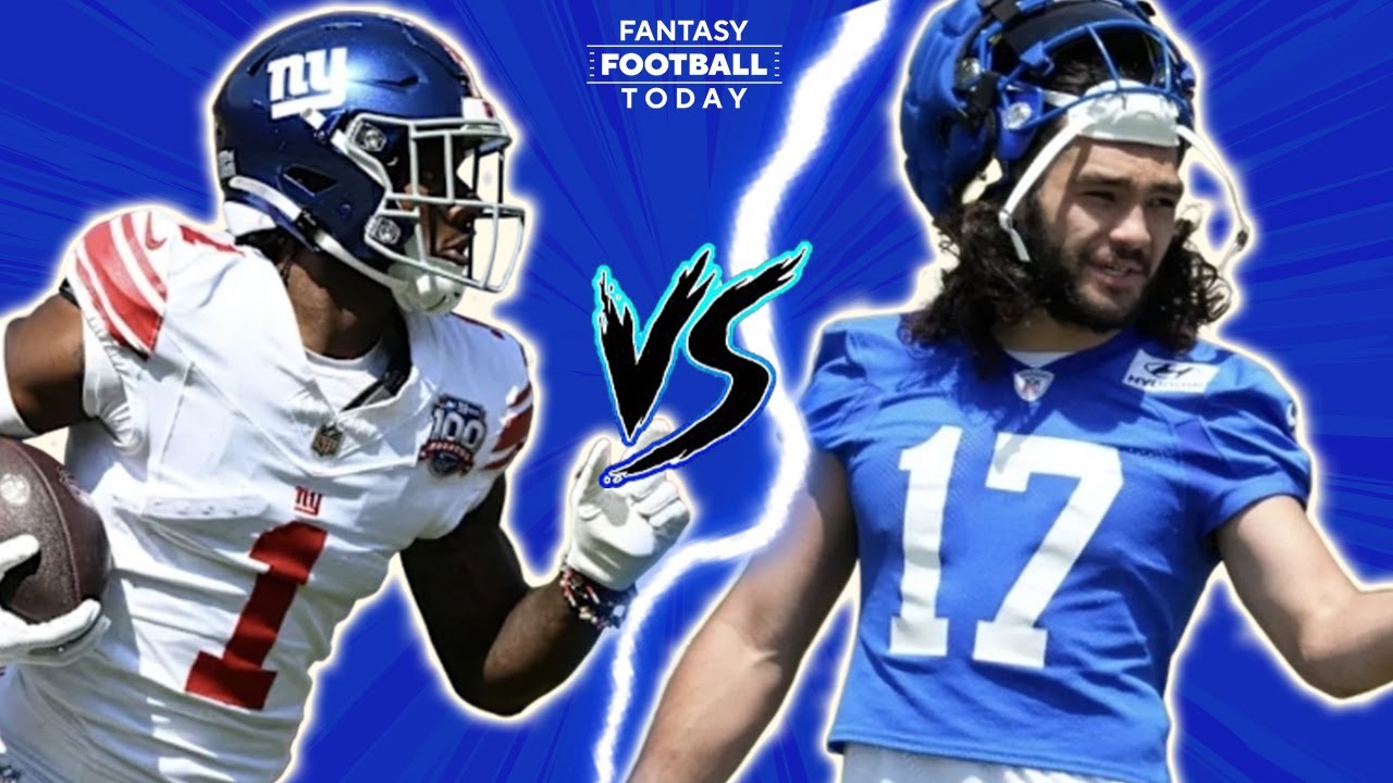 Puka Nacua vs Malik Nabers: Who Would You Rather Have in PPR? | 2025 Fantasy Football Debate