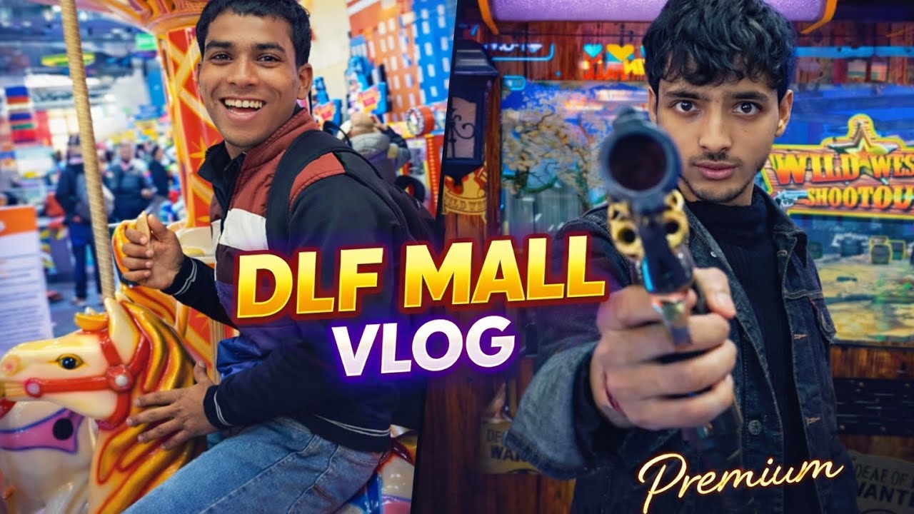 Aadi bhai ke birthday ma gaye DLF Mall or full maza full comedy 
