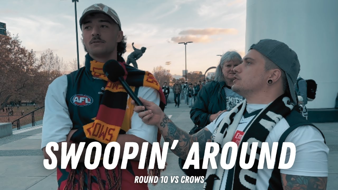 Swoopin&rsquo; Around | Fan Cams | Round 10 vs Crows
