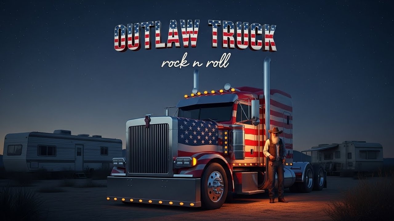 Outlaw Rock N Country Mix &ndash; Highway Trucker Playlist 🎸🚚 #RockNRoll
