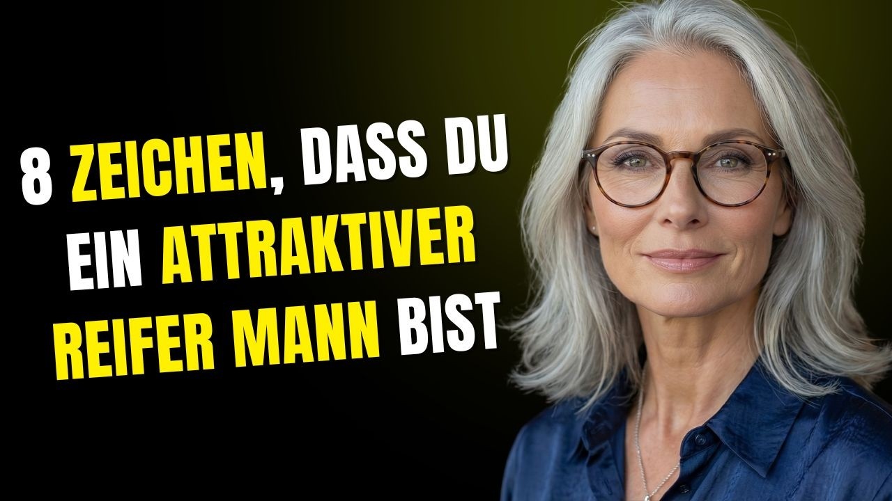 8 Zeichen, dass Frauen dich als attraktiven reifen Mann wahrnehmen
