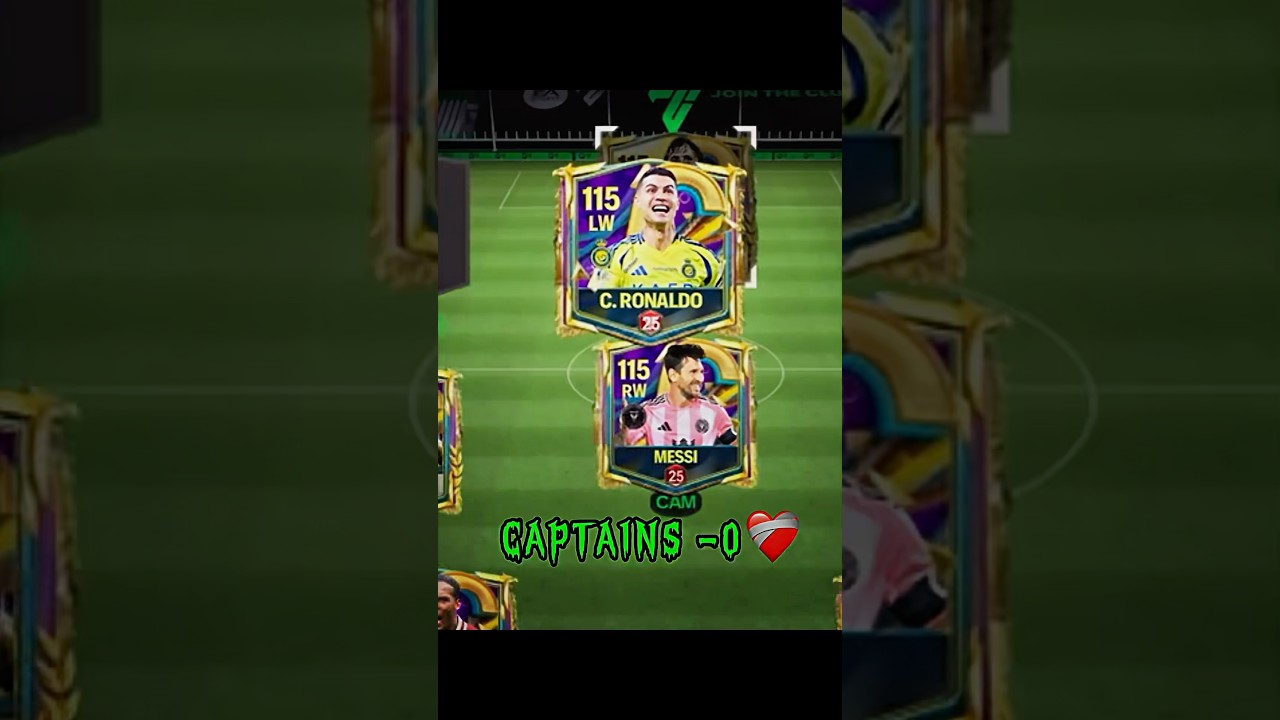 Captains Alternatives ☠️❤️&zwj;🩹🔥 #fcmobile #fifamobile