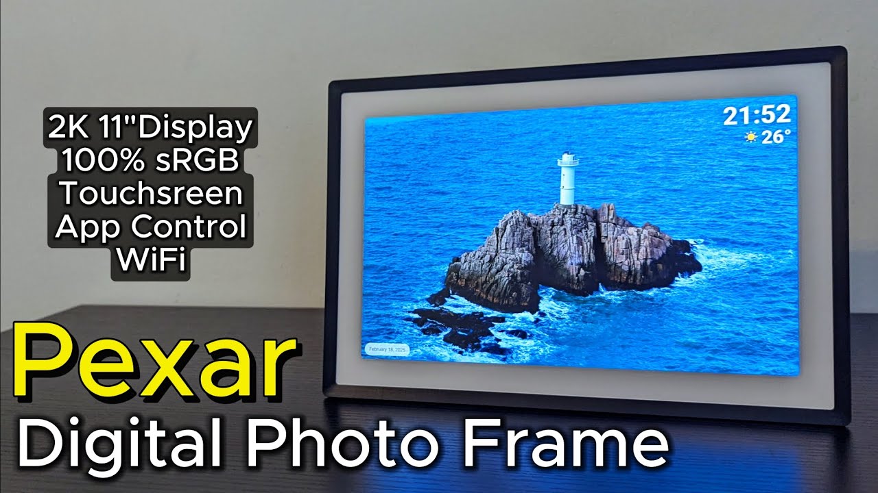 Best Gift Idea Pexar Digital Photo Frame Review 11