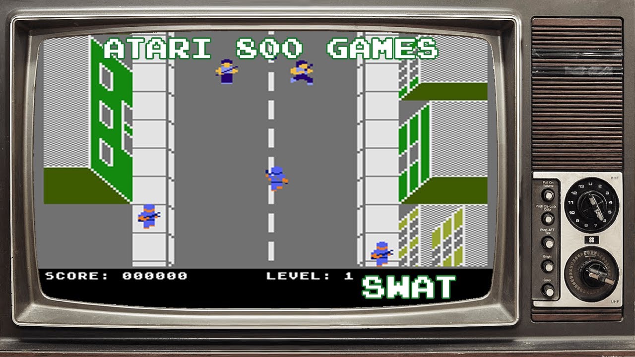 SWAT - Atari 800 XL