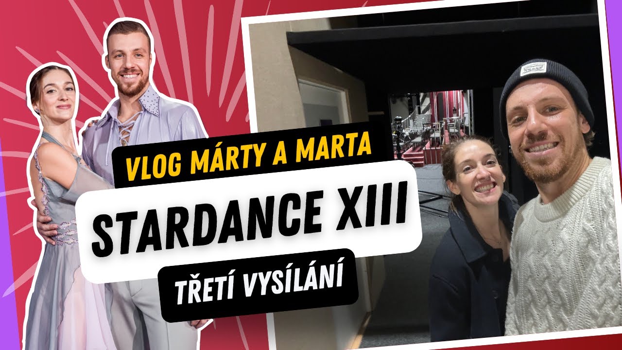 StarDance VLOG 3 - KDE JE ULIČKA SMRTI?🤪 MÁRTY & MARTA TĚ PROVEDOU ZÁKULISÍM.