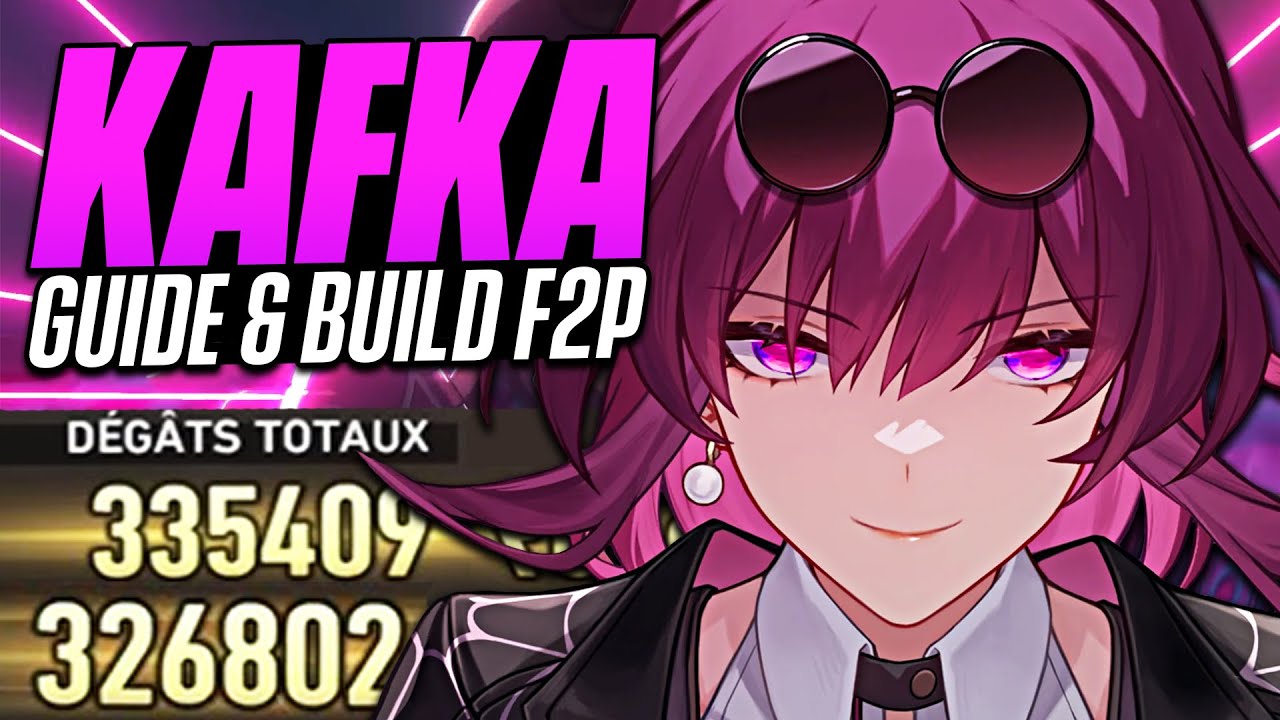 KAFKA, LA 5★ PARFAITE ! Meilleur Build CRITIQUE & ATTAQUE, Cônes, Teams [Top Tier F2P] Guide Honkai
