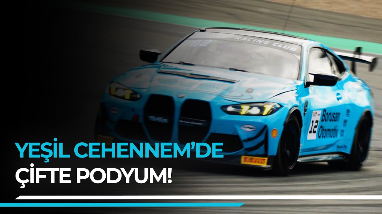 GT4 Avrupa Serisi 5. Ayağında “Yeşil Cehennem”de Çifte Podyum! | Borusan Otomotiv Motorsport