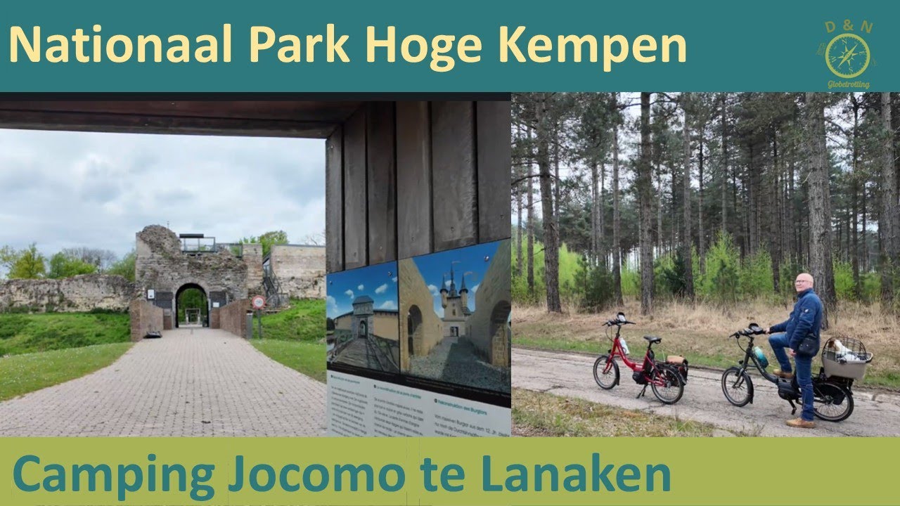 #37-NL 🇧🇪Nationaal Park Hoge Kempen te Lanaken per campervan - Camping Jocomo Park Lanaken