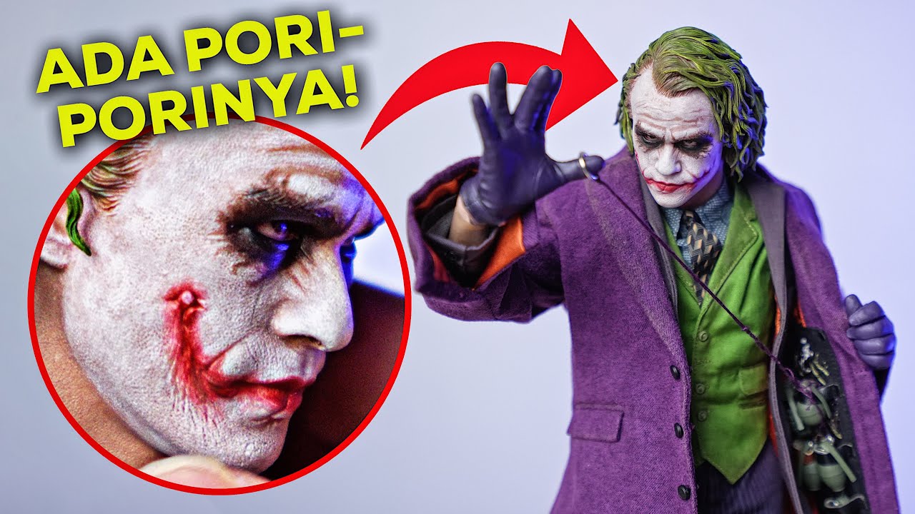 INI MAINAN ATAU ASLI, SIH?? 😭 | INART THE JOKER (THE DARK KNIGHT) 1/6 SCALE UNBOXING & REVIEW
