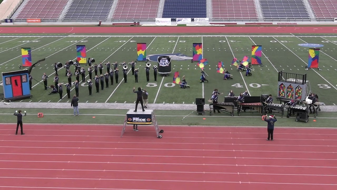 Paint it Black - Evergreen High School Cougar Pride Marching Band - 2024 State Semi-Finals