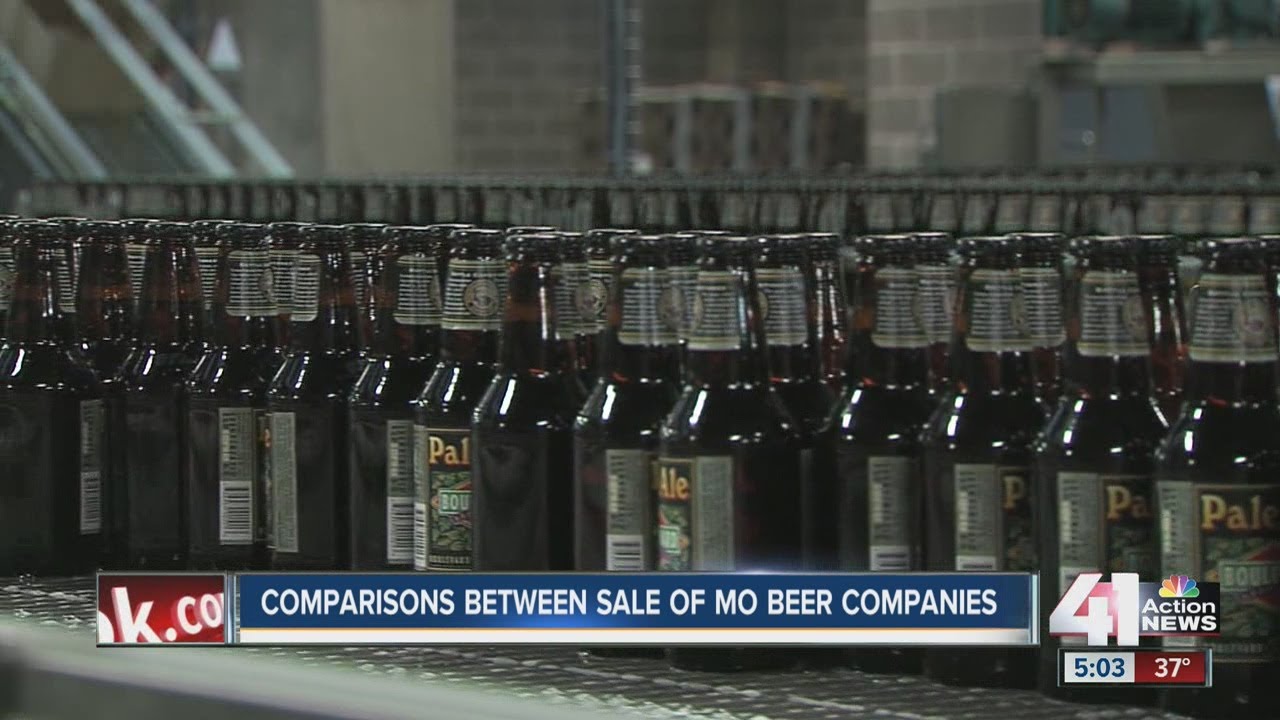 Comparisons between sale of Boulevard and Anheuser-Busch.