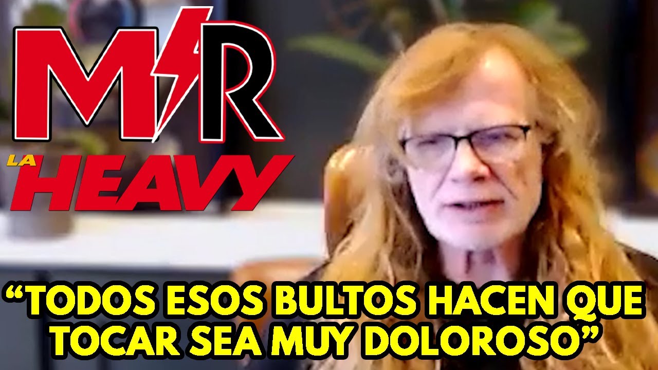Дэйв Мастейн и причина распада MEGADETH: «Все эти шишки делают игру очень болезненной».