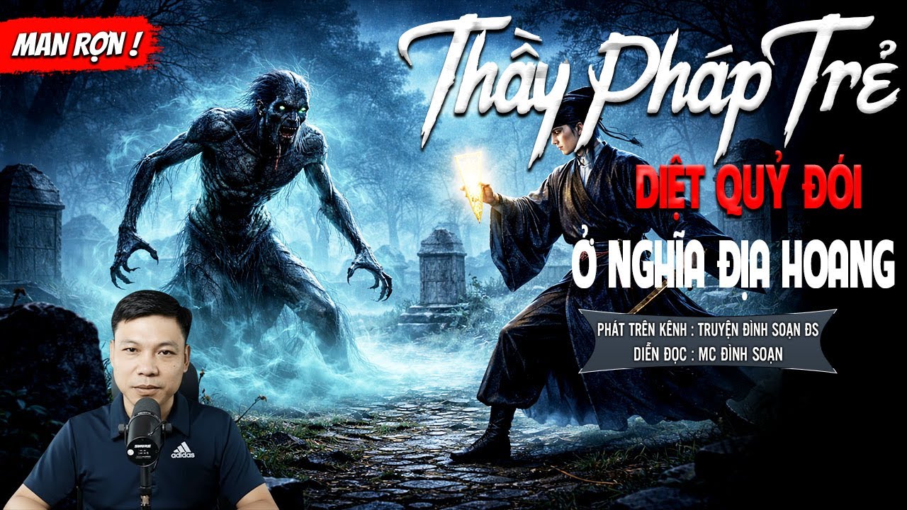 THẦY PHÁP TRẺ DIỆT QUỶ ĐÓI Ở NGHĨA ĐỊA HOANG - truyện ma mới nhất 2025 | MC ĐÌNH SOẠN kể lại...
