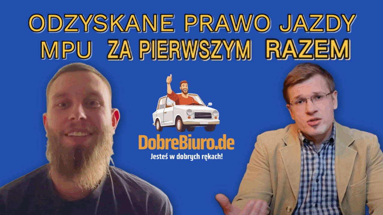 Pozytywne MPU za Narkotyki za Pierwszym Razem | Odzyskane Prawo Jazdy | Pozytywne MPU Dominika