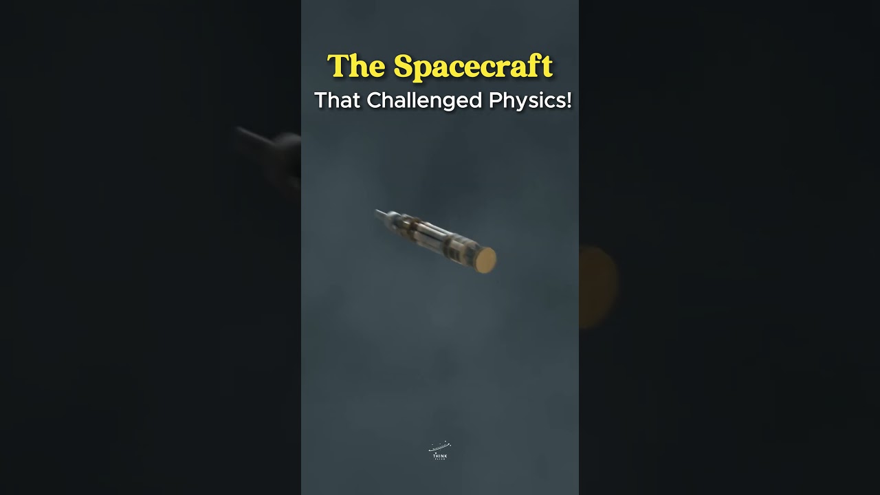 The Spacecraft That Challenged Physics!#shorts #nasa #spacecraft #space  #physics #universe