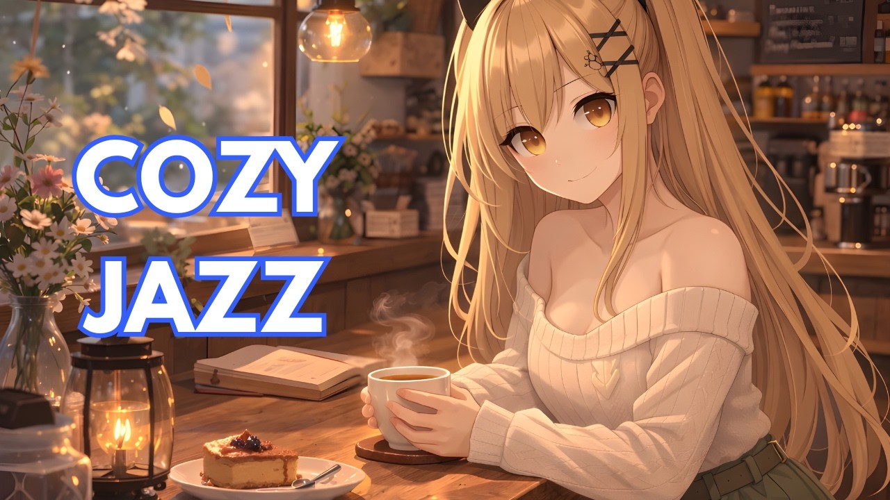 1 Hour Cafe Coffee Shops Music 🎵 Cozy Jazz Minimal Background Chilling Music🎵 Vol.2