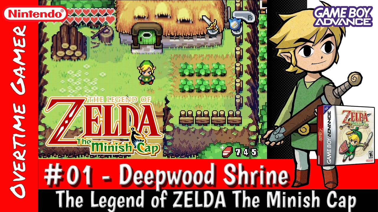 ZELDA the Minish Cap - Deepwood Shrine Part 01
