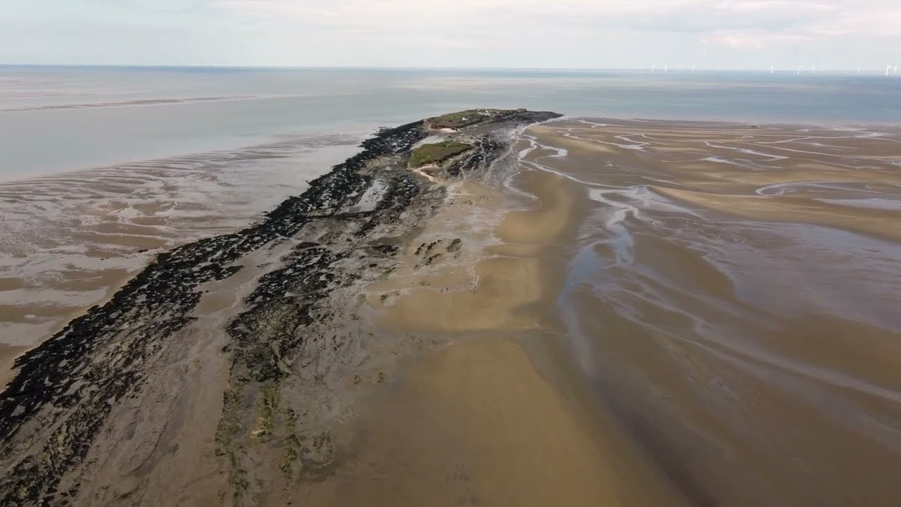 2022-04-25 - North Wirral Coastal Walk (drone)