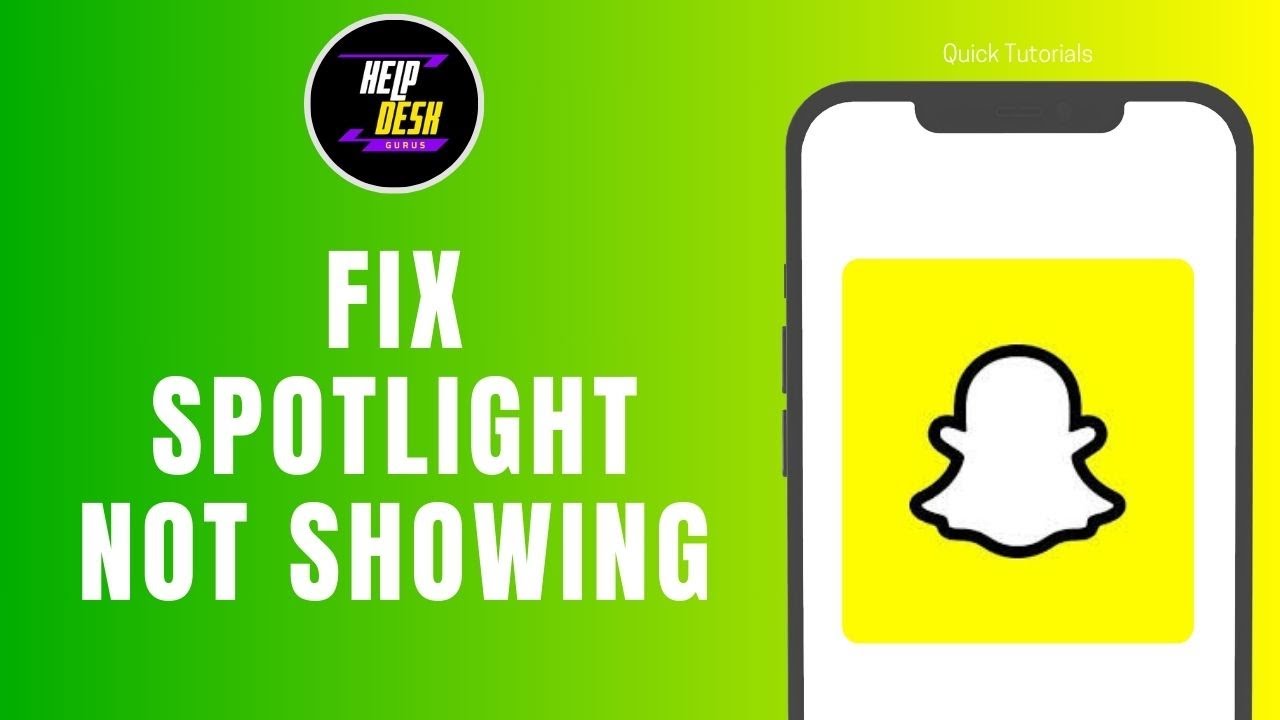 How to Fix Snapchat Spotlight Not Showing Up